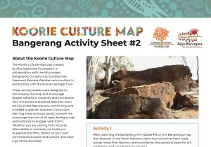 Koorie Culture Map Bangerang 2