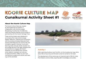 Koorie Culture Map Gunaikurnai 1