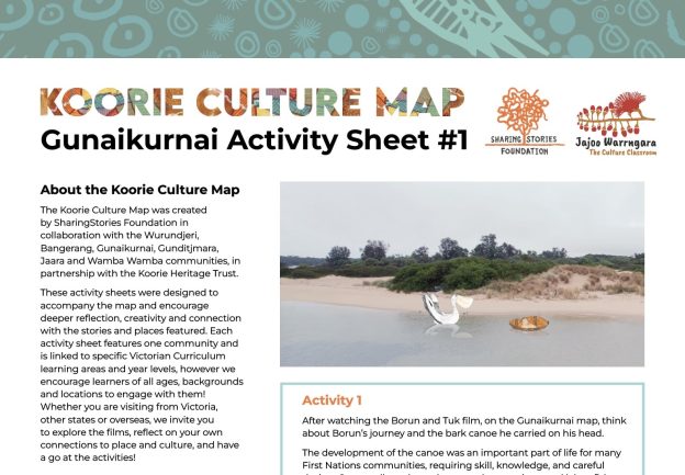 Koorie Culture Map Gunaikurnai 1