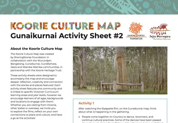 Koorie Culture Map Gunaikurnai 2