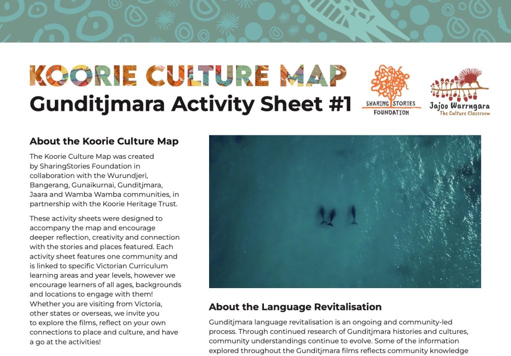 Koorie Culture Map Gunditjmara 1