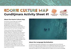 Koorie Culture Map Gunditjmara 1