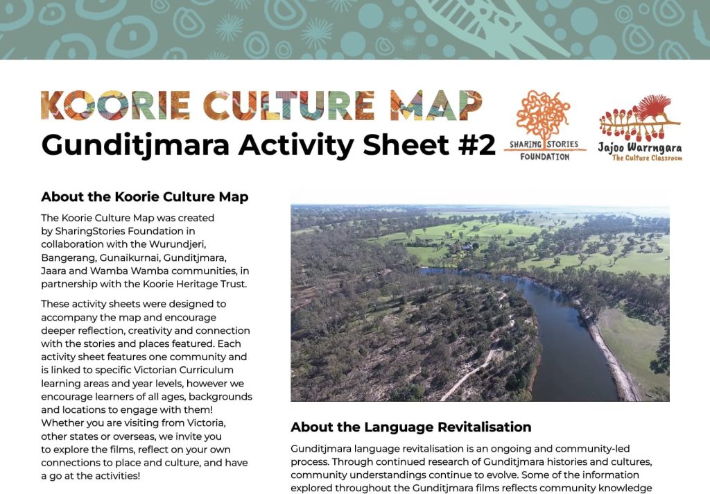 Koorie Culture Map Gunditjmara 2
