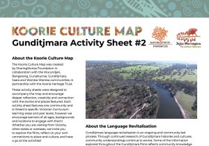 Koorie Culture Map Gunditjmara 2