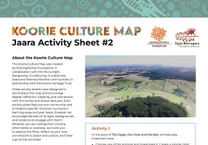 Koorie Culture Map Jaara 2